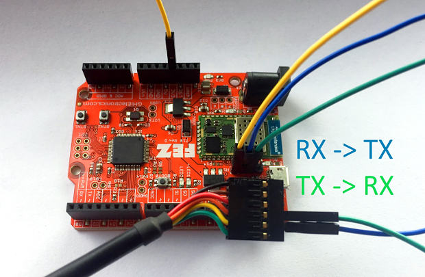 FEZ UART wires