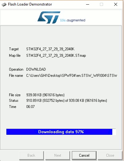 Update process