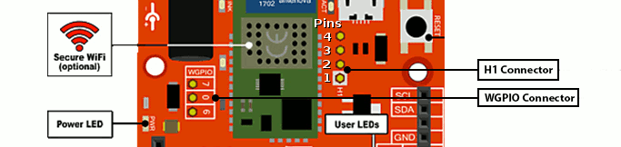 FEZ WiFi module connections