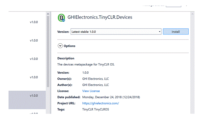 Nuget-package-install-button