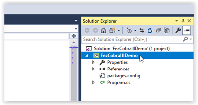 Solution Explorer