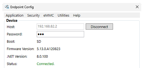 Connecting with Password