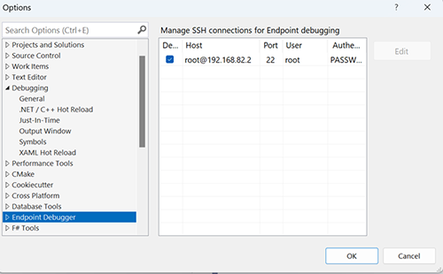 Debug Host