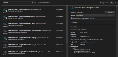 Endpoint Libraries