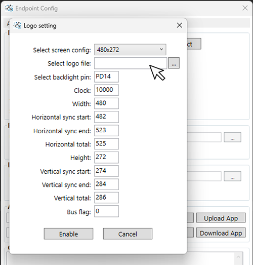 Enable Bootscreen