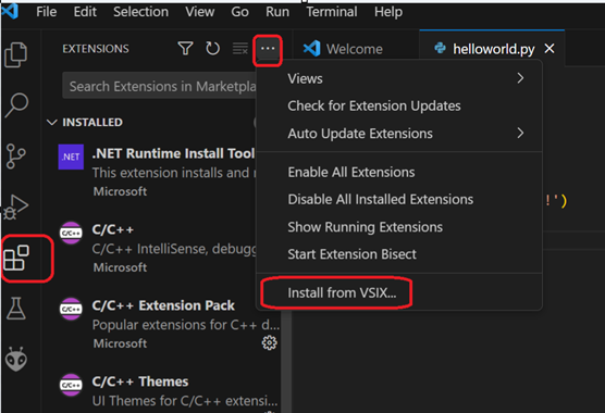 VS Code Extension